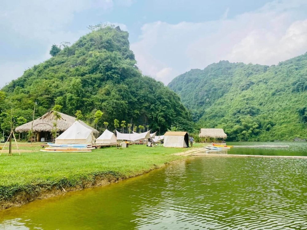 địa điểm cắm trại câu cá gần hà nội